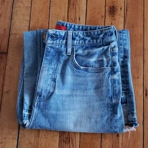 Red Card Denim Wide Leg Jeans